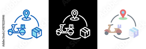 Supply Chain triplestyle icon