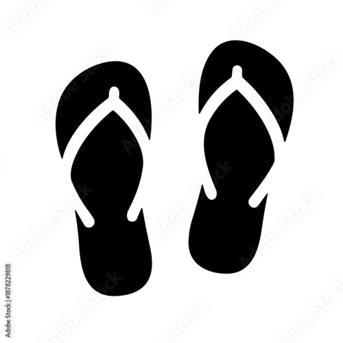 flip flops vector illustration