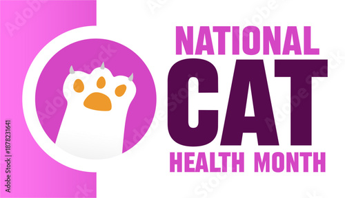National Cat Health Month for better cat health