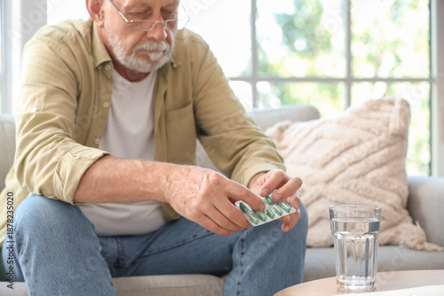 Senior man suffering from P...