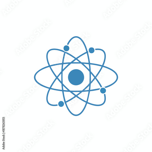 Simple Atom Illustration