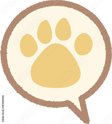 Pet Speech Bubble -color