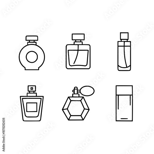 Collection of perfume bottles for Parfum Day