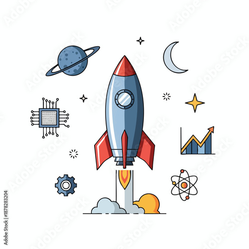 Innovative Startup Launching into Space Exploration