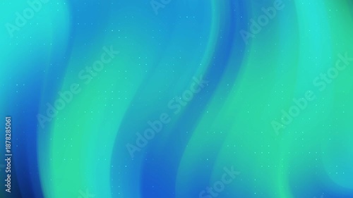 Abstract background suitable for designs needing a calming and dynamic touch with blue and green colors flowing seamlessly. Perfect for digital presentations and creative projects.