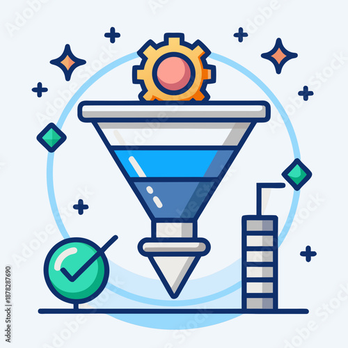 Optimized sales funnel