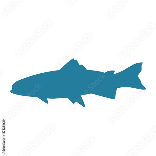 Sea animal silhouette illustration