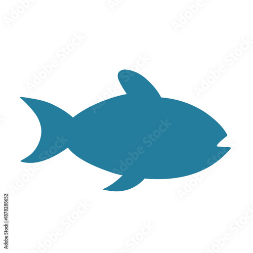 Sea animal silhouette illustration