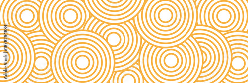 backround Luxury patern Gold Yellow Line Round Shape Abstract , white And Gold backround round shape. vector