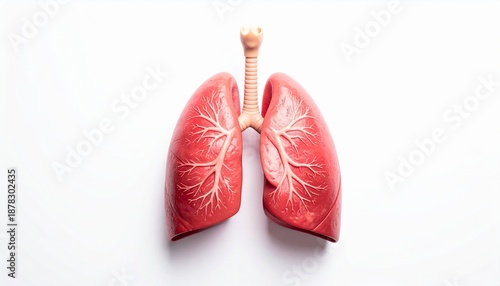 Wallpaper Mural Human Lung Anatomy Model with Bronchi and Trachea Torontodigital.ca