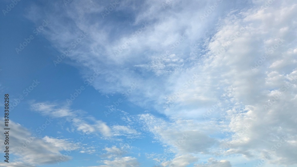 Obraz premium blue sky with clouds