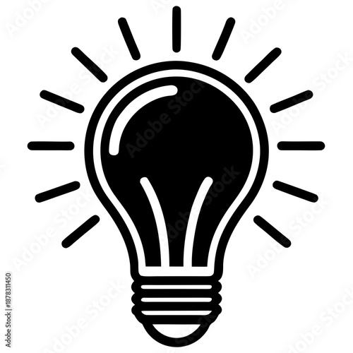 Illuminated light bulb