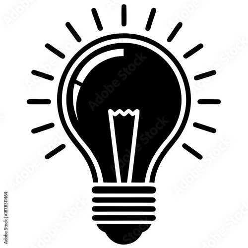 Illuminated light bulb
