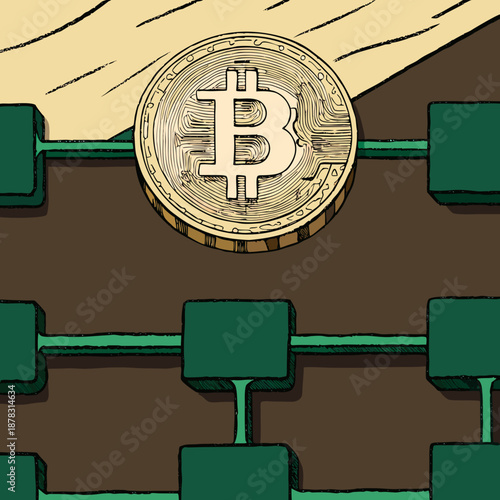 Bitcoin network connection