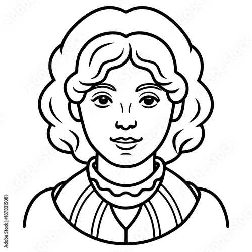 Portrait of a young woman