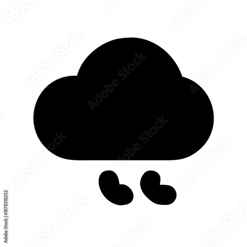 Cloud with speech bubbles