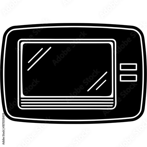 Retro microwave oven