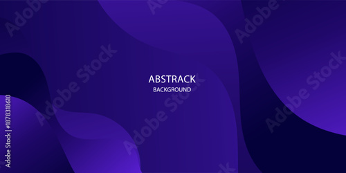 Dynamic Abstract Wave Background with Vibrant Purple and Blue Gradient for Futuristic Digital Design.Modern creative trendy in vector EPS 10