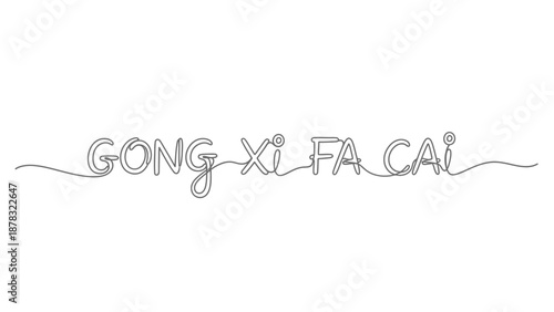 Gong Xi Fa Cai, Chinese New Year greeting