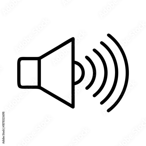 Sound emitting loudspeaker