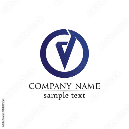 V letters business logo and symbols template Free Download V letters business logo and symbols template - GFXLoad