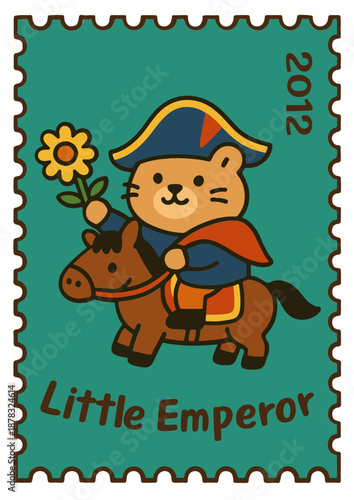 Cute Animal Masterpiece Parody Postage Stamp - Classic Famous Paintings for Stickers and Stationery