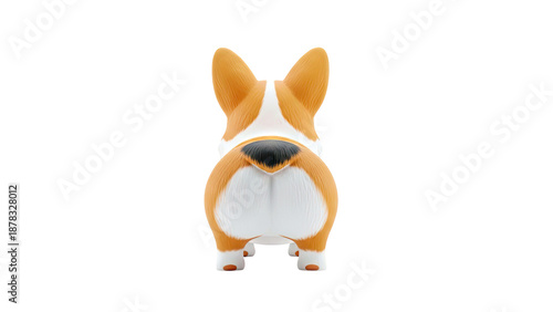 Corgi Rear View Toy