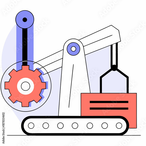 Industrial robot arm