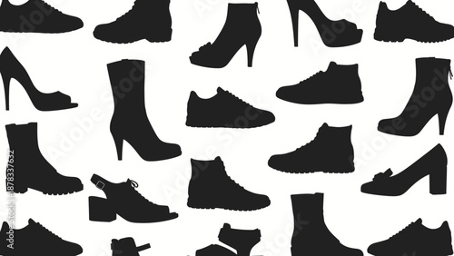 Diverse Footwear Silhouettes Collection | Shoes, Boots, Heels