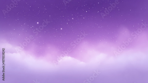 Night sky purple gradient cloud dreamy night sky purple gradient cloud dreamy star galaxy abstract background fantasy violet pastel soft magic