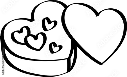 발렌타인 하트 이벤트 상자