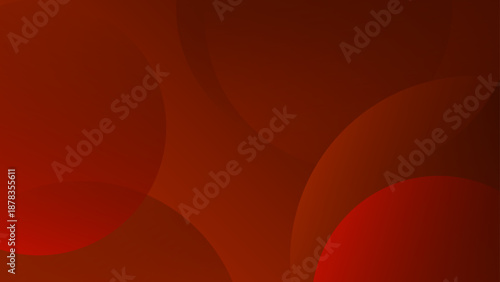 Deep crimson and maroon abstract circles creating a moody atmosphere