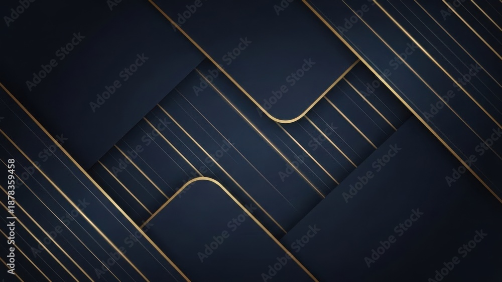 Fototapeta premium abstract background of blue lines