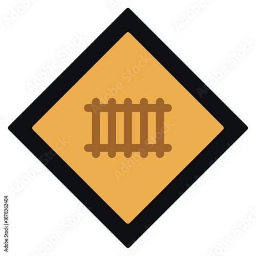 railway sign icon
