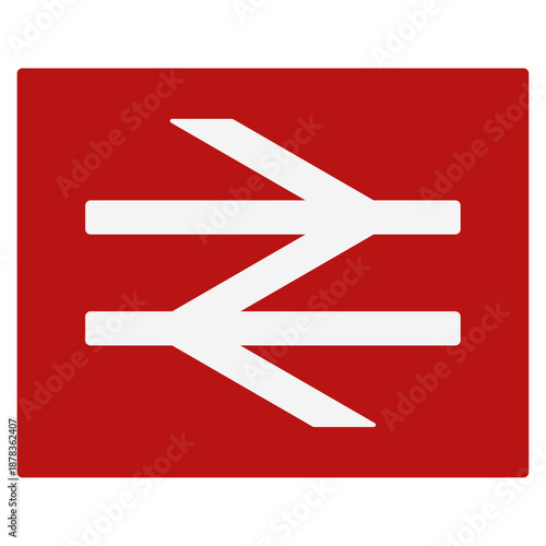 train sign icon