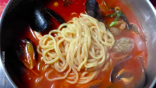 한국,음식,짬뽕,면,Korea, food, jjamppong,noodles