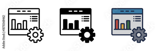 Visualization Settings is a configuration interface allowing customization of chart appearance and data display.