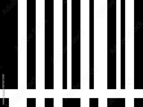 Close up of a barcode on a product label.