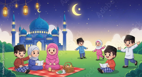 children in the park