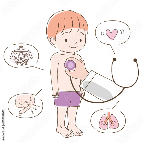 定期健康診断　内科検診で診ている項目