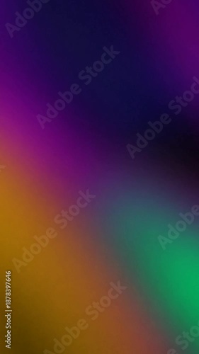 Abstract Multi-Colored Gradient with Diagonal Motion Blur and Dark Background