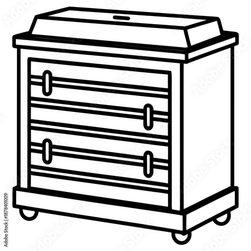 Tool chest with drawers