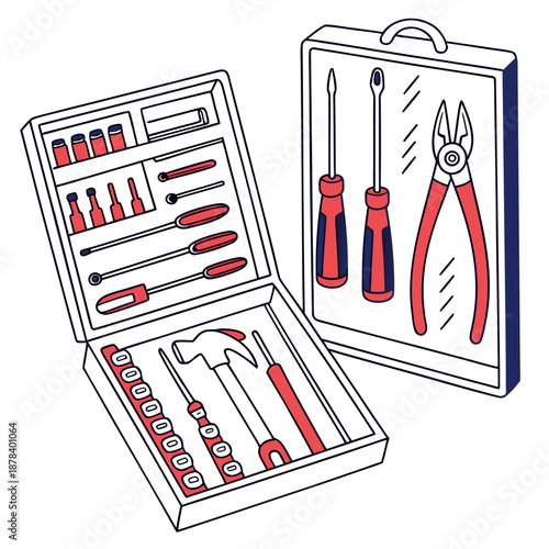 Tool kit illustration