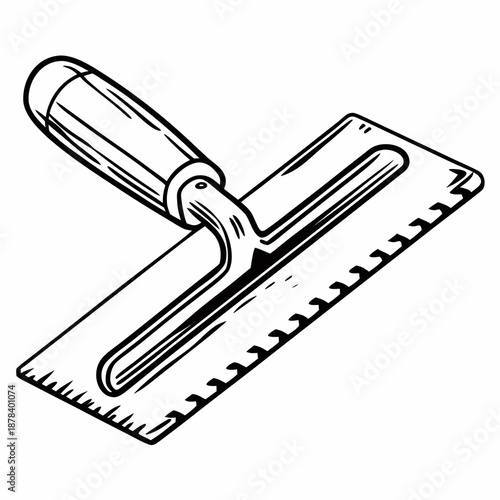 Trowel illustration