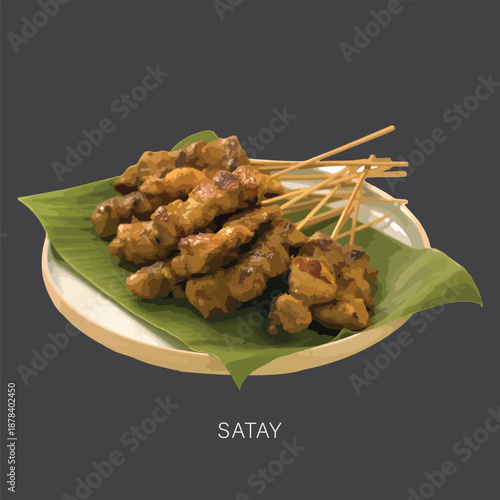 Juicy, smoky satay grilled to perfection and served with rich, creamy peanut sauce — a timeless street food favourite bursting with authentic Southeast Asian flavours.