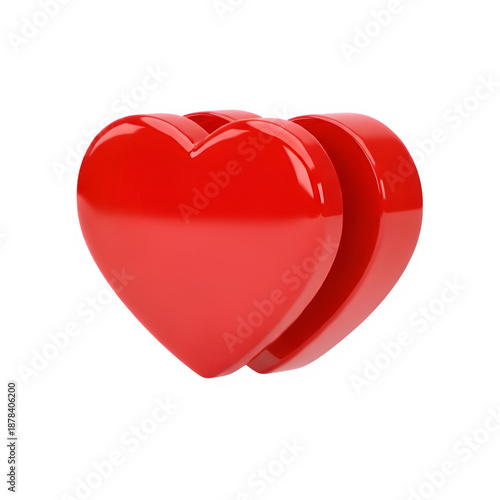 3D Love Heart For Valentines Day