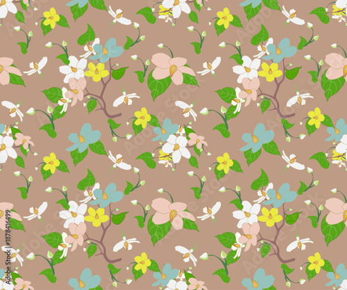 seamless floral pattern
