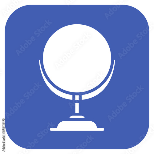 Mirror Ball icon vector image. Can be used for Retro.