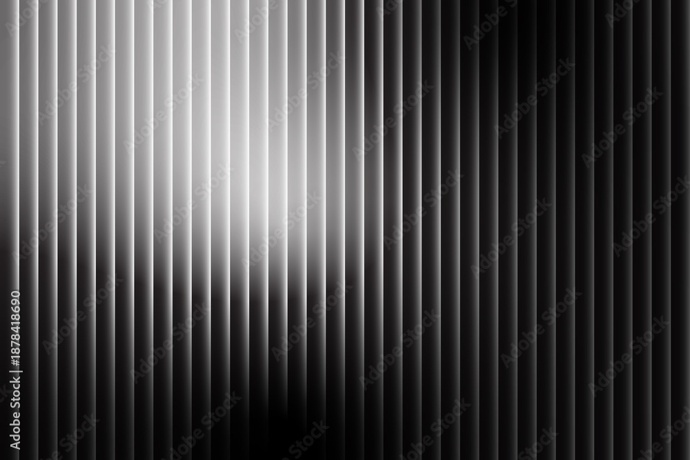 Obraz premium Vertical blinds with gradient light and shadow effect abstract background