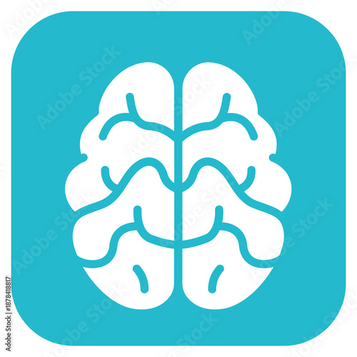 Neuropsychology icon vector image. Can be used for Psychology.